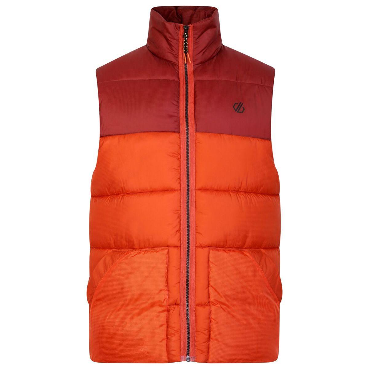 Isolierte Wattierte Weste mit Colour-Blocking