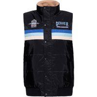 Wattierte Retro Motor Traveller Weste