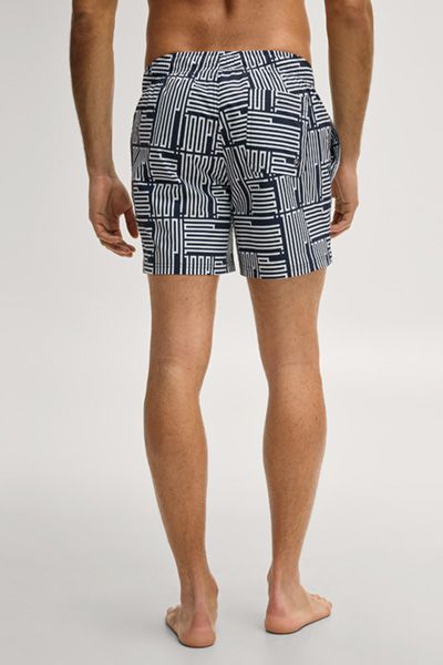 Grafisch gemusterte Logo Beach Shorts