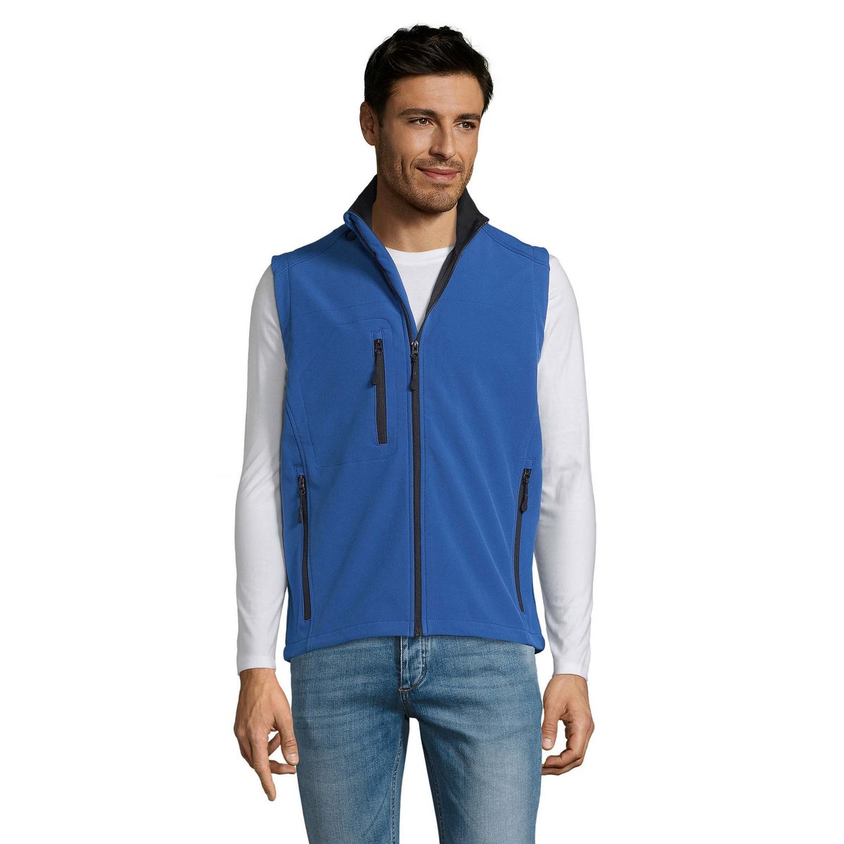Wetterfeste Softshell-Outdoor-Weste