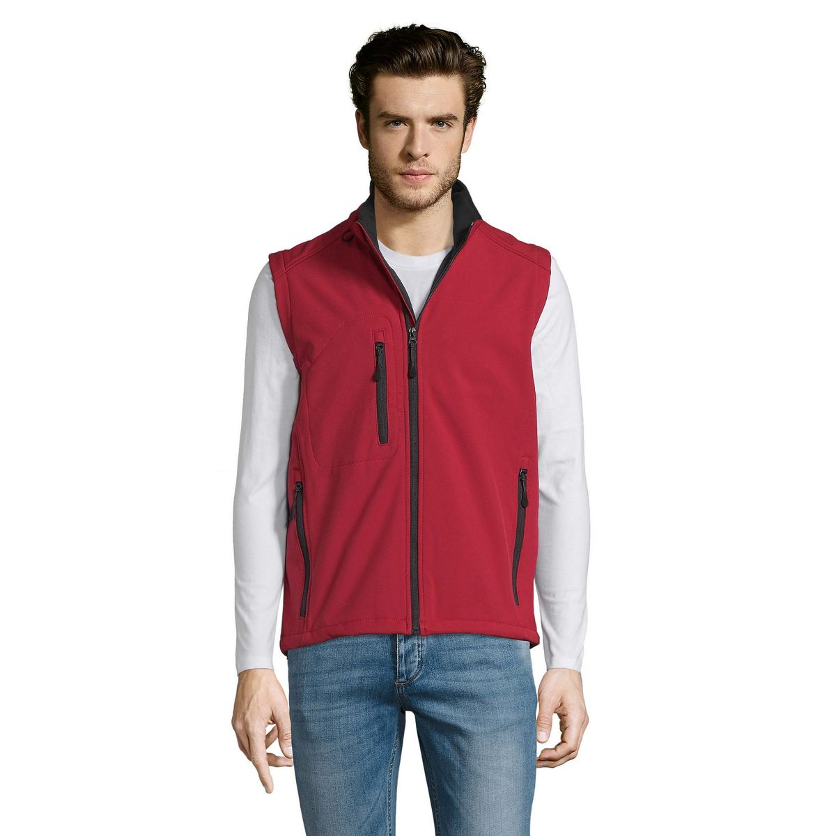 Wasserfeste Outdoor-Softshell-Weste