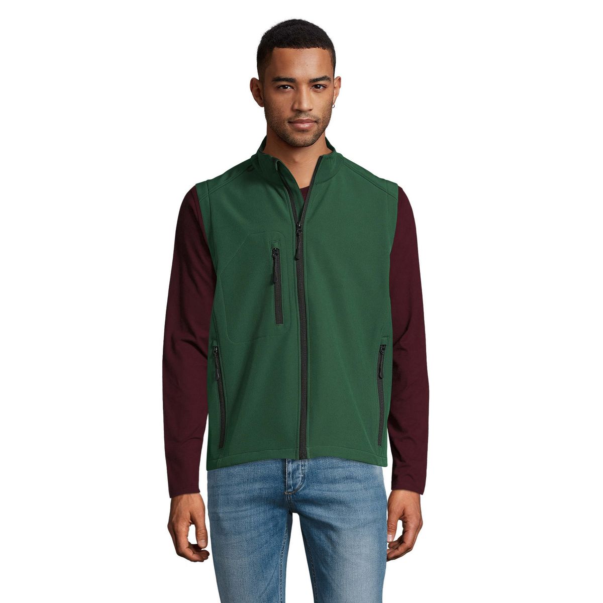 Technische Softshell Outdoor-Weste