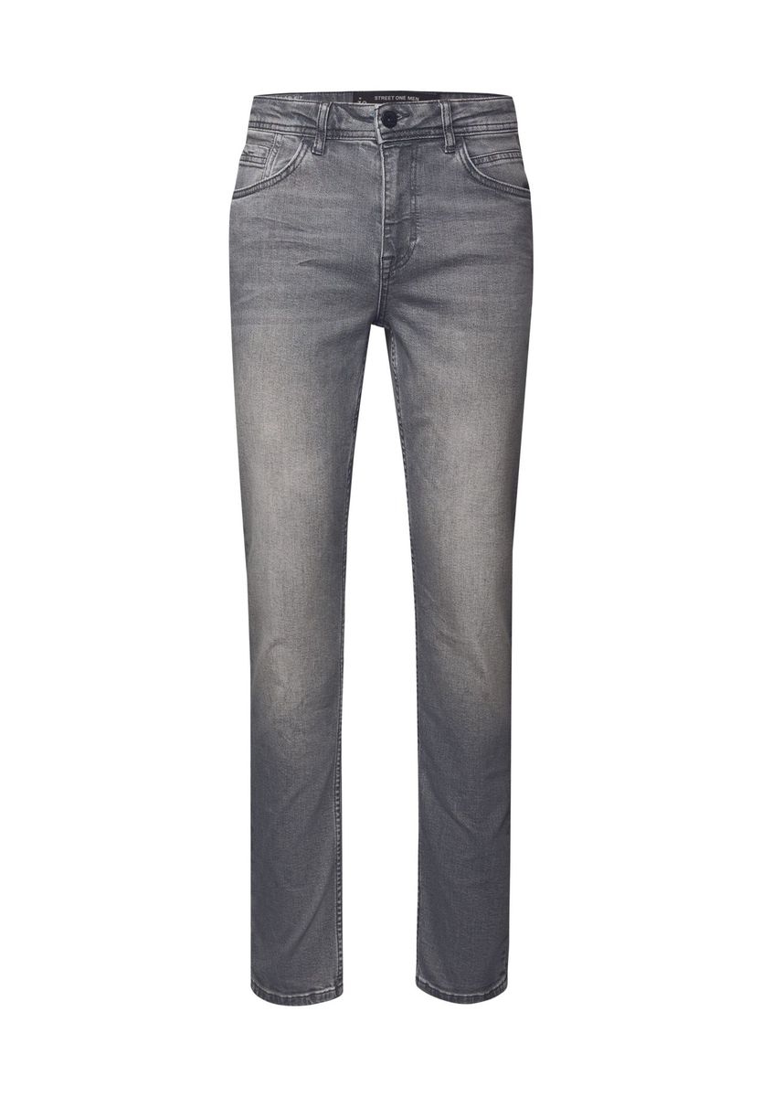 Herren Jeanshose mit geradem Bein in Grau