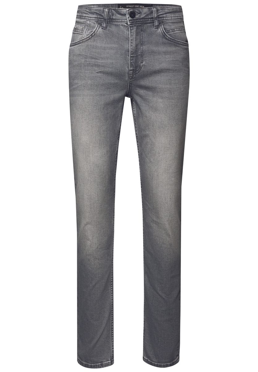 Herren Jeanshose mit geradem Bein in Grau