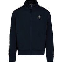 Zip-Trainingsjacke mit Logo-Tape