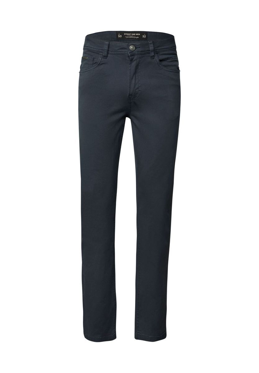 STREET ONE MEN Jeanshose, 5-Pocket, für Herren, blau, 30/32