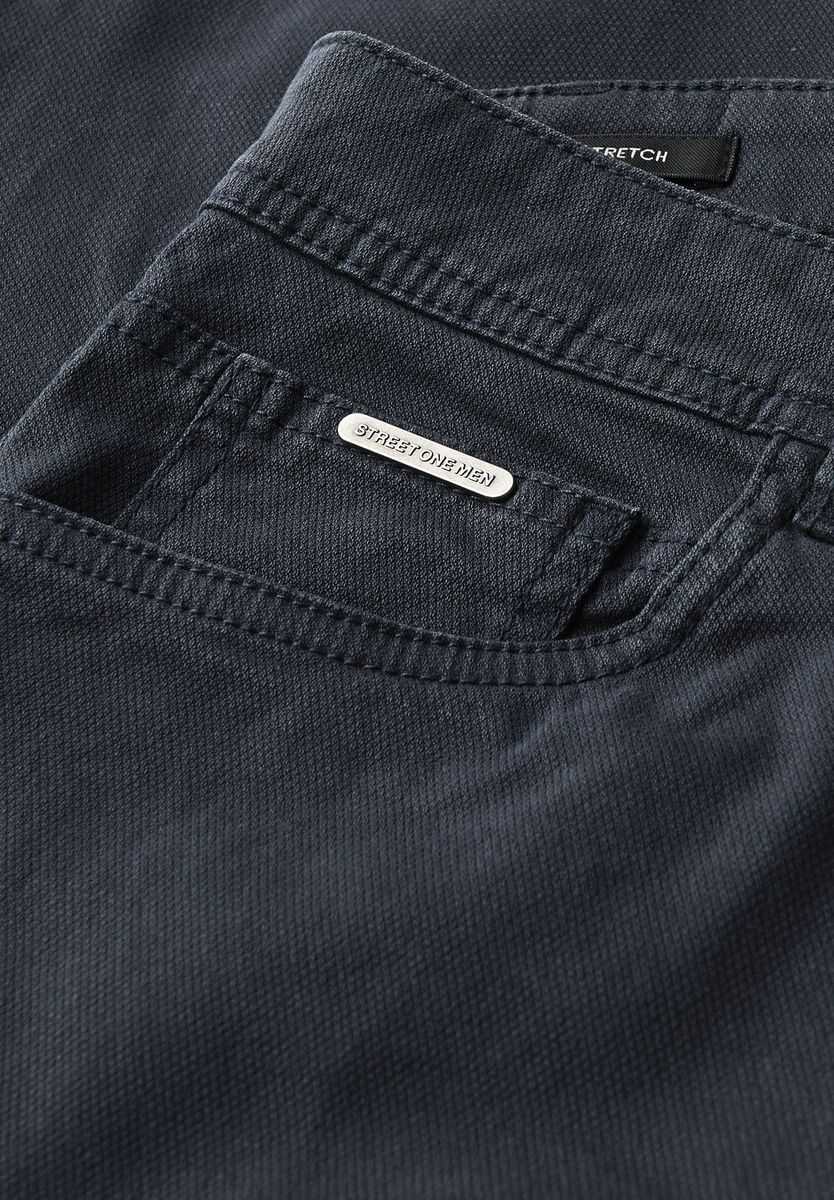 STREET ONE MEN Jeanshose, 5-Pocket, für Herren, blau, 30/32