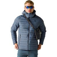 Leichte gesteppte Kapuzen-Pufferjacke