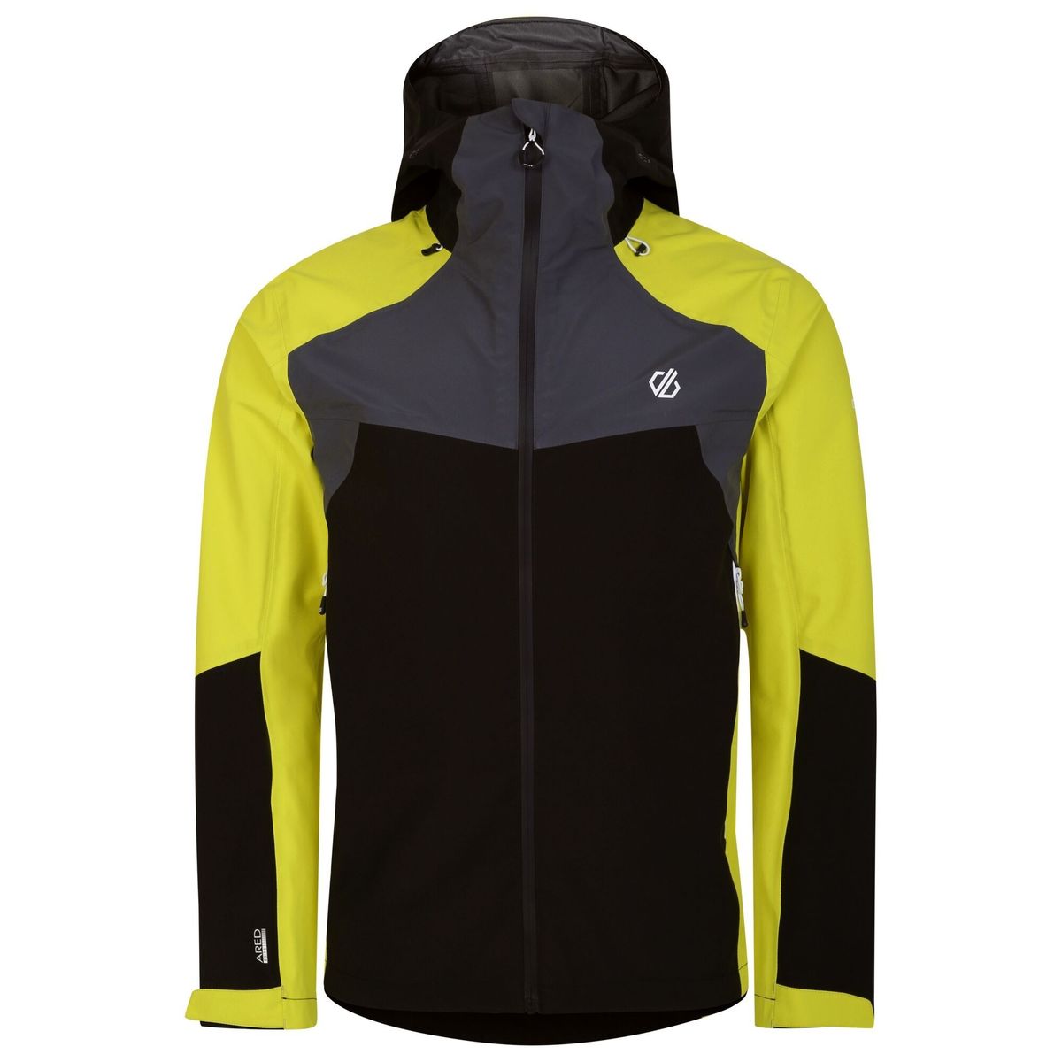 Technische Color-Block Skijacke Wasserdicht