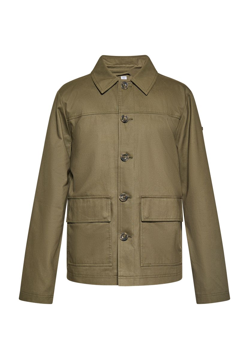 Funktionale Utility-Jacke aus Baumwolle