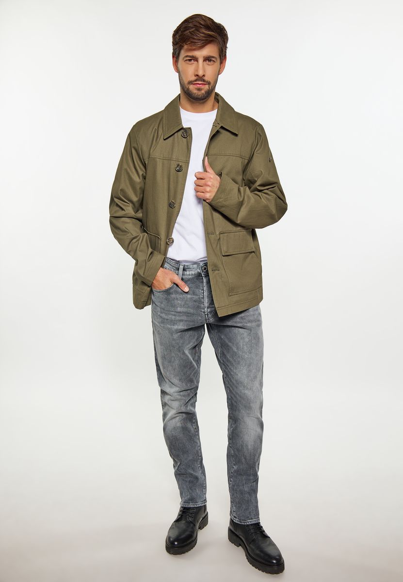 Funktionale Utility-Jacke aus Baumwolle