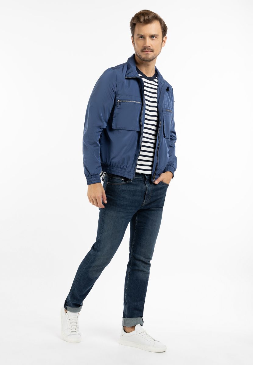 Sportliche Blousonjacke mit Taschen