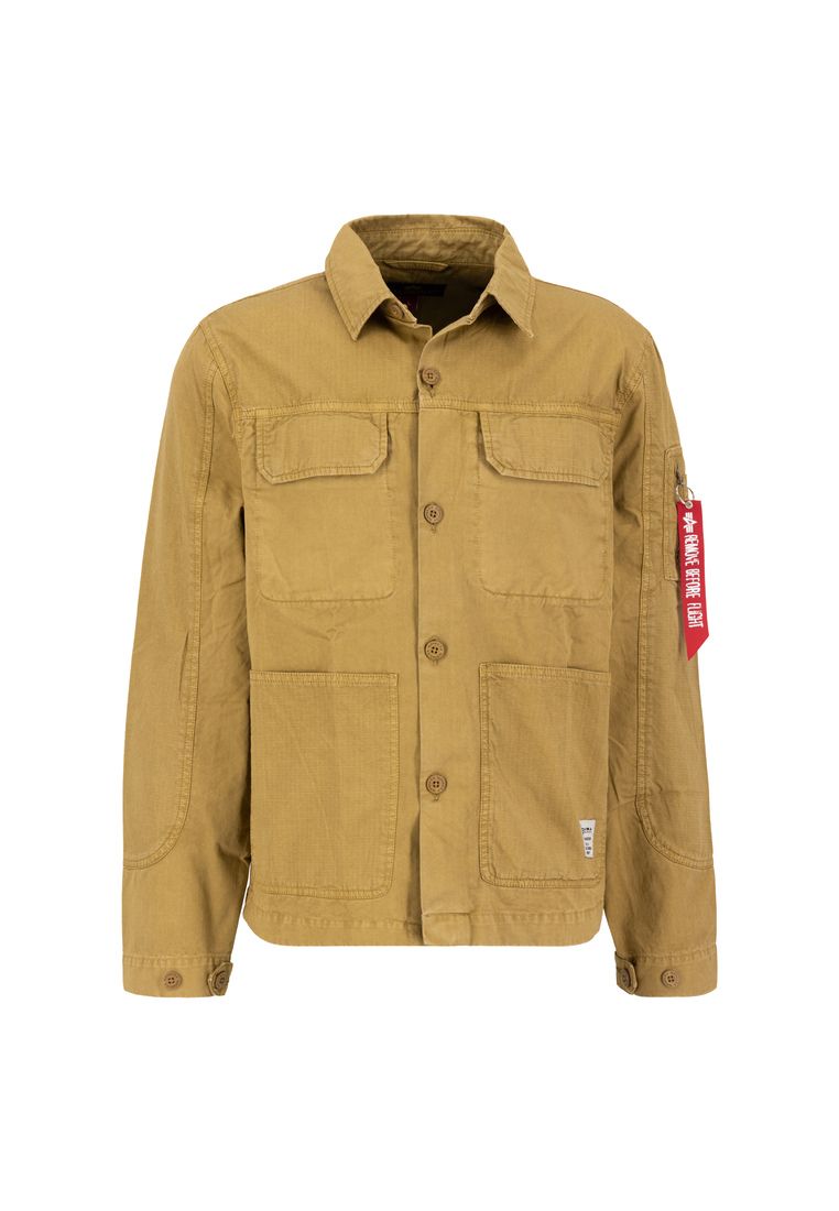 Robustes Utility-Overshirt aus Baumwolle