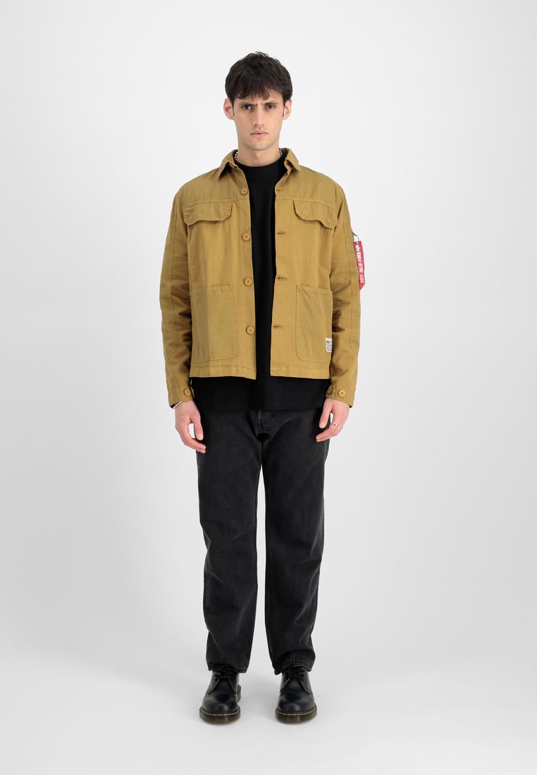 Robustes Utility-Overshirt aus Baumwolle