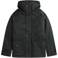 Baumwoll-Snorkel-Parka mit Kapuze