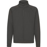 Sweatjacke mit Raglanärmeln und Reißverschluss