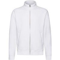 Raglan-Sweatjacke mit durchgehendem Reißverschluss