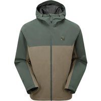 Wasserfeste Wanderjacke mit Kapuze