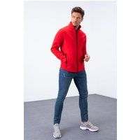 Minimalistische Scuba-Jacke mit Reißverschluss