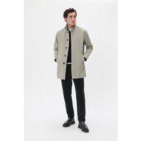 Minimalistischer Car-Coat mit gerader Passform