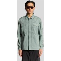 Overshirt mit Taschen und Reißverschluss