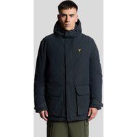 Schwerer Winterparka mit Kapuze
