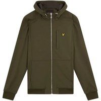 Leichte Softshelljacke mit Kapuze