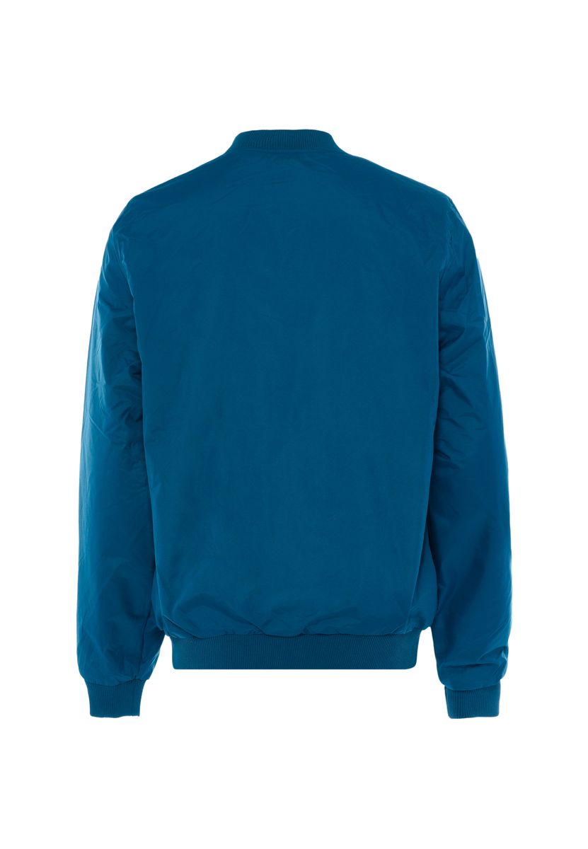 Klassische Bomberjacke mit Reißverschluss