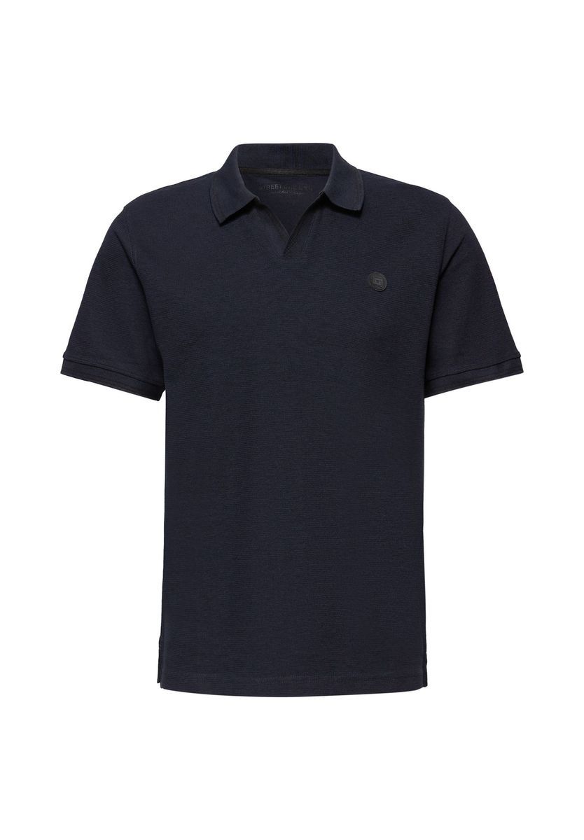 Piqué Strick Regular-Fit Poloshirt