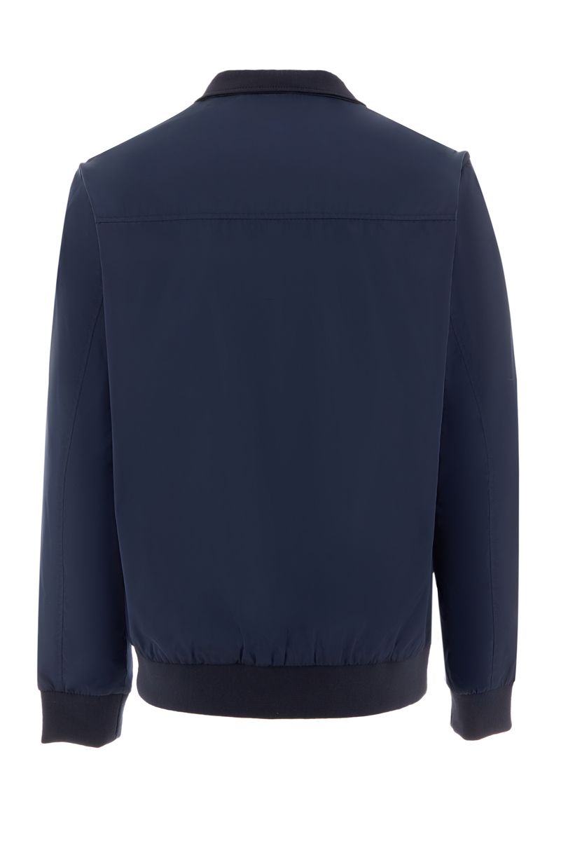 Minimalistische Bomberjacke im Slim-Fit
