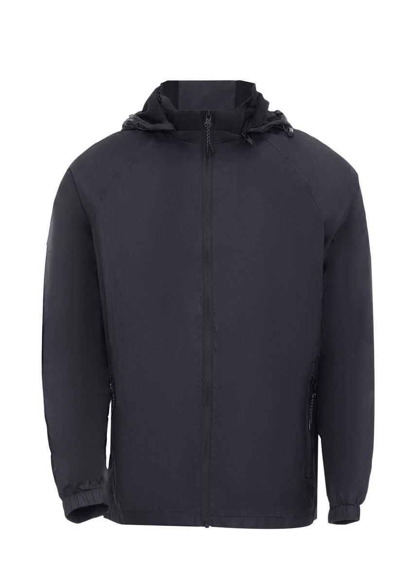 Vielseitiger funktionaler Windbreaker mit Kapuze