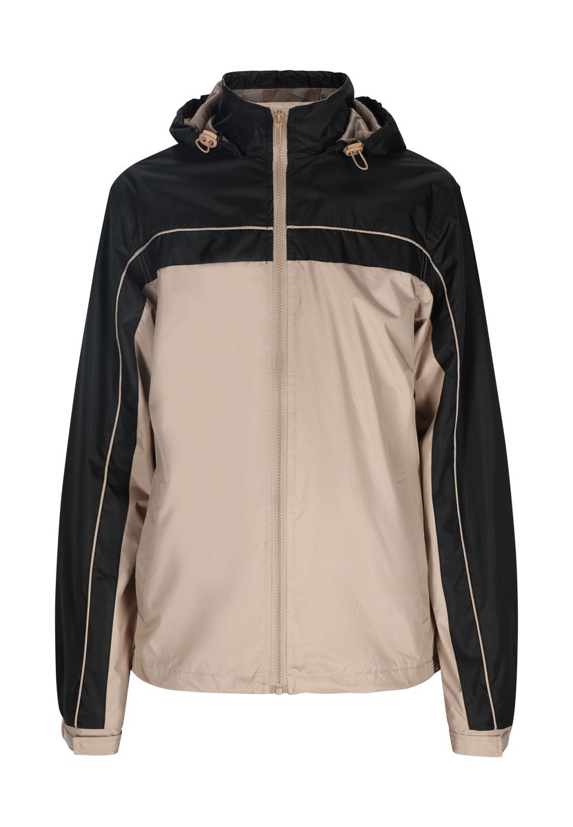 Kapuzenjacke im Color-Block-Design