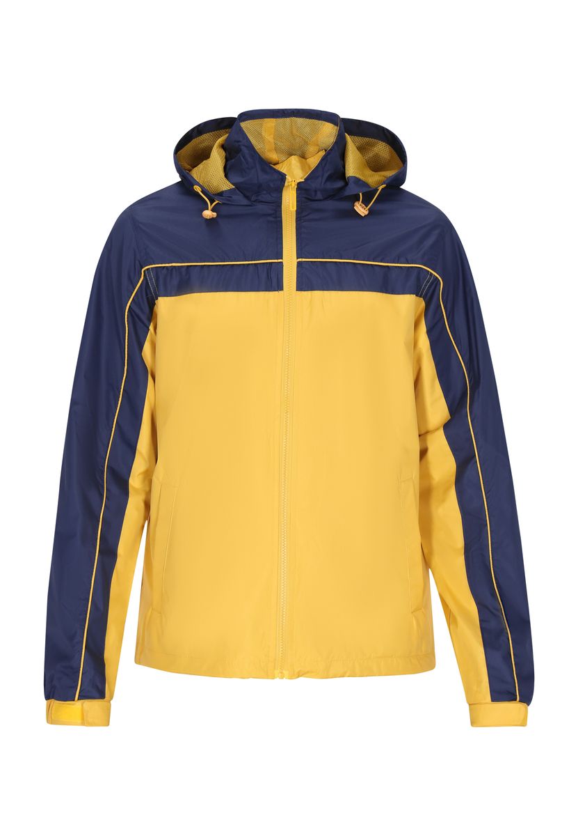 Sportliche Kapuzenjacke mit Colourblocking