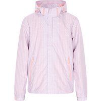 Gemusterter Windbreaker mit Kapuze