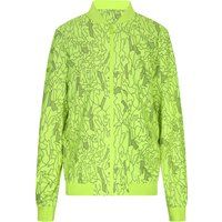 Bomberjacke mit geometrischem Print