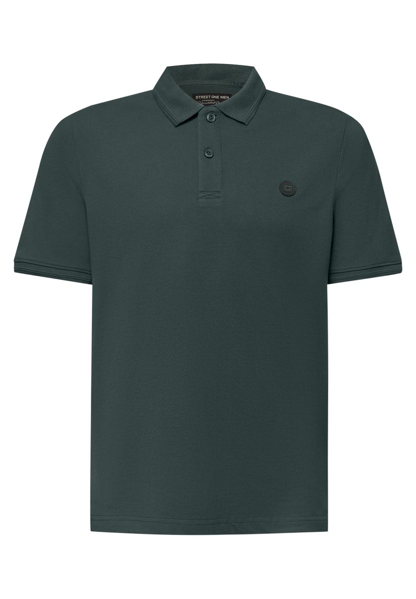 Klassisches Piqué-Poloshirt aus Baumwolle