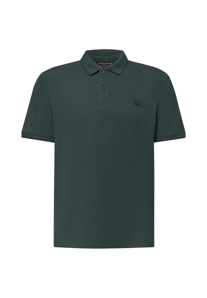Klassisches Piqué-Poloshirt aus Baumwolle