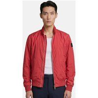 Klassische Nylon-Bomberjacke mit Reißverschluss