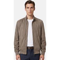Laserperforierte Bomberjacke im Casual-Look