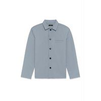 Minimalistisches Utility-Overshirt mit Knopfleiste
