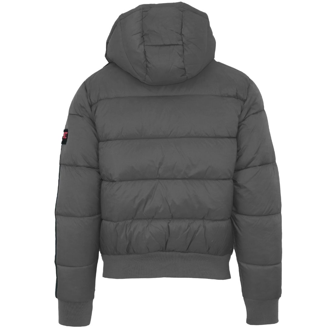 Gefütterte Bomberjacke mit Kreis-Logo