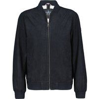 Minimalistischer Blouson in Wildleder-Optik