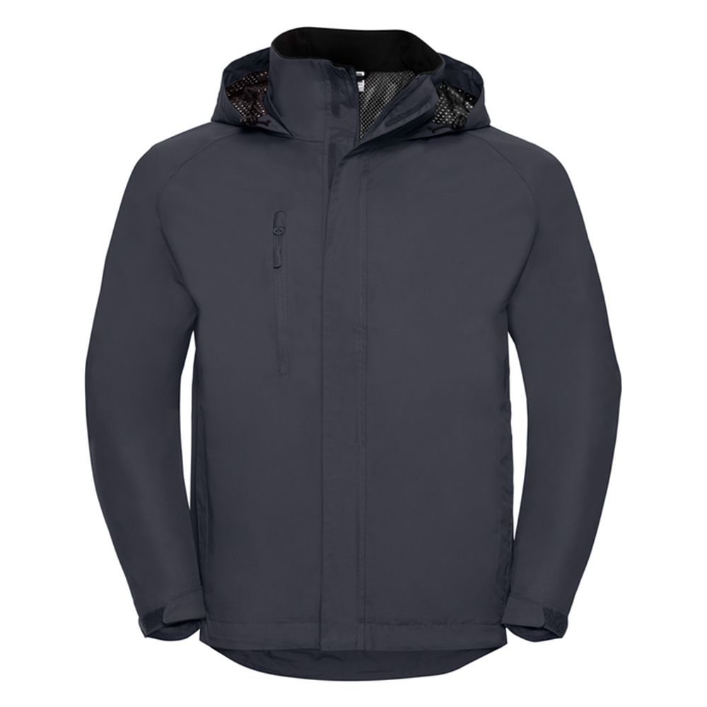 Atmungsaktive wetterfeste Kapuzen-Shelljacke