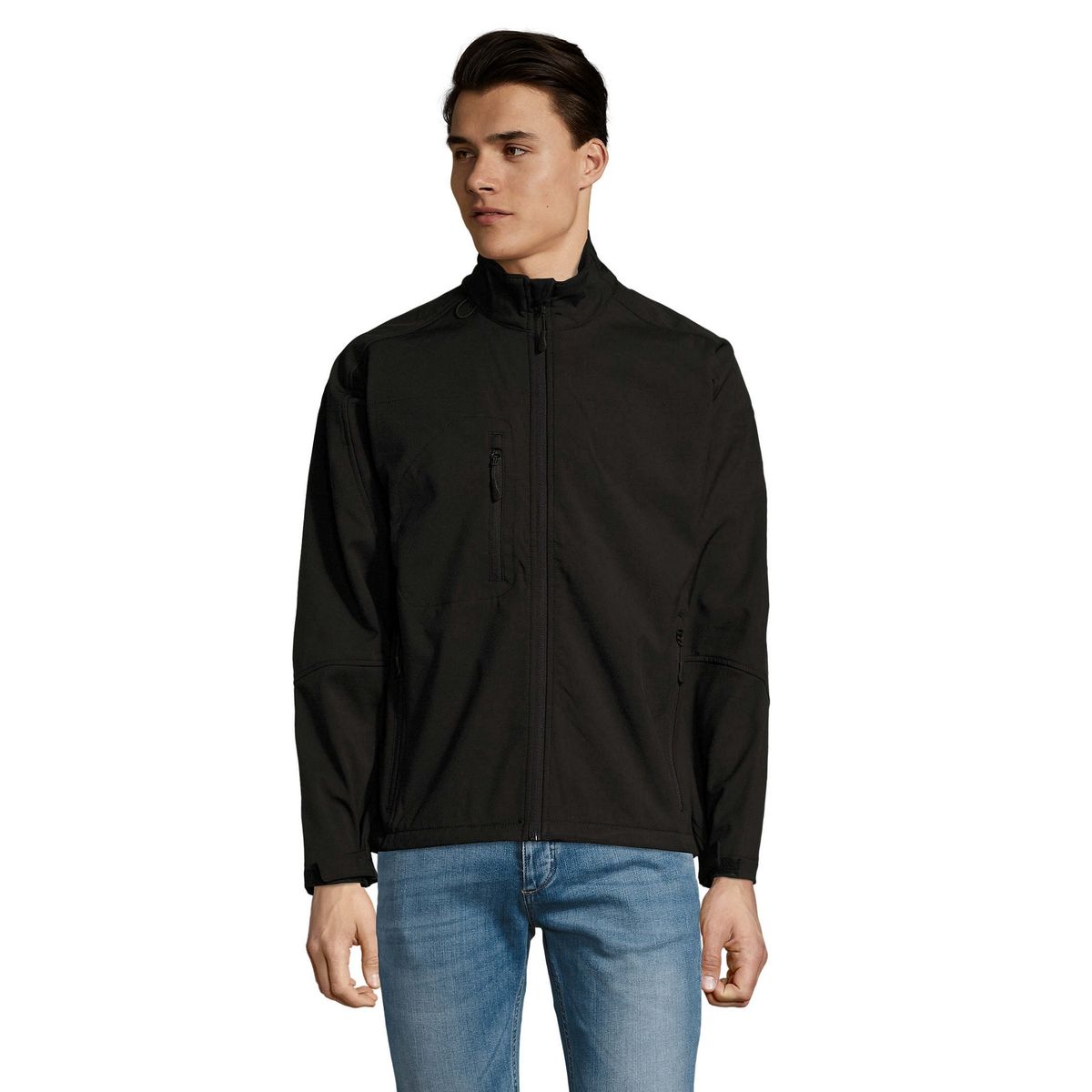 Funktionale wasserfeste Softshell-Jacke