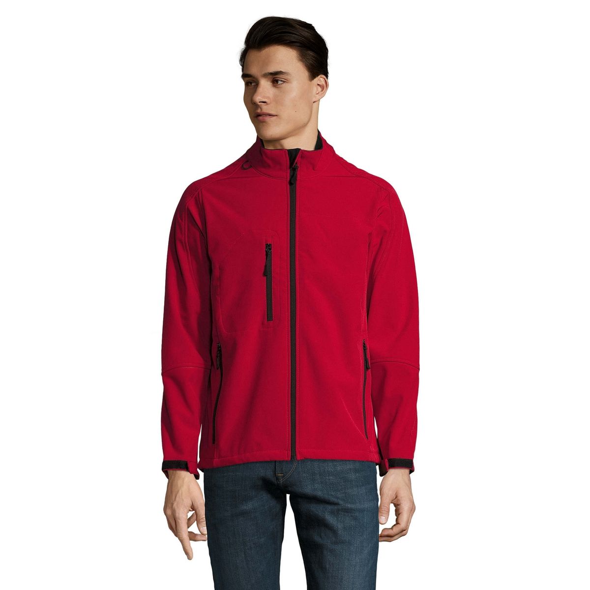 Funktionale Softshell Outdoor Jacke