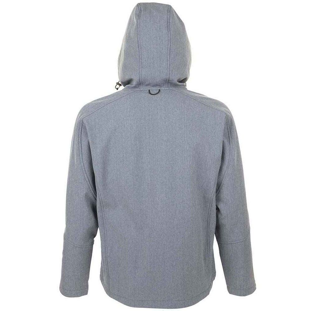 Wasserfeste Softshelljacke mit Kapuze