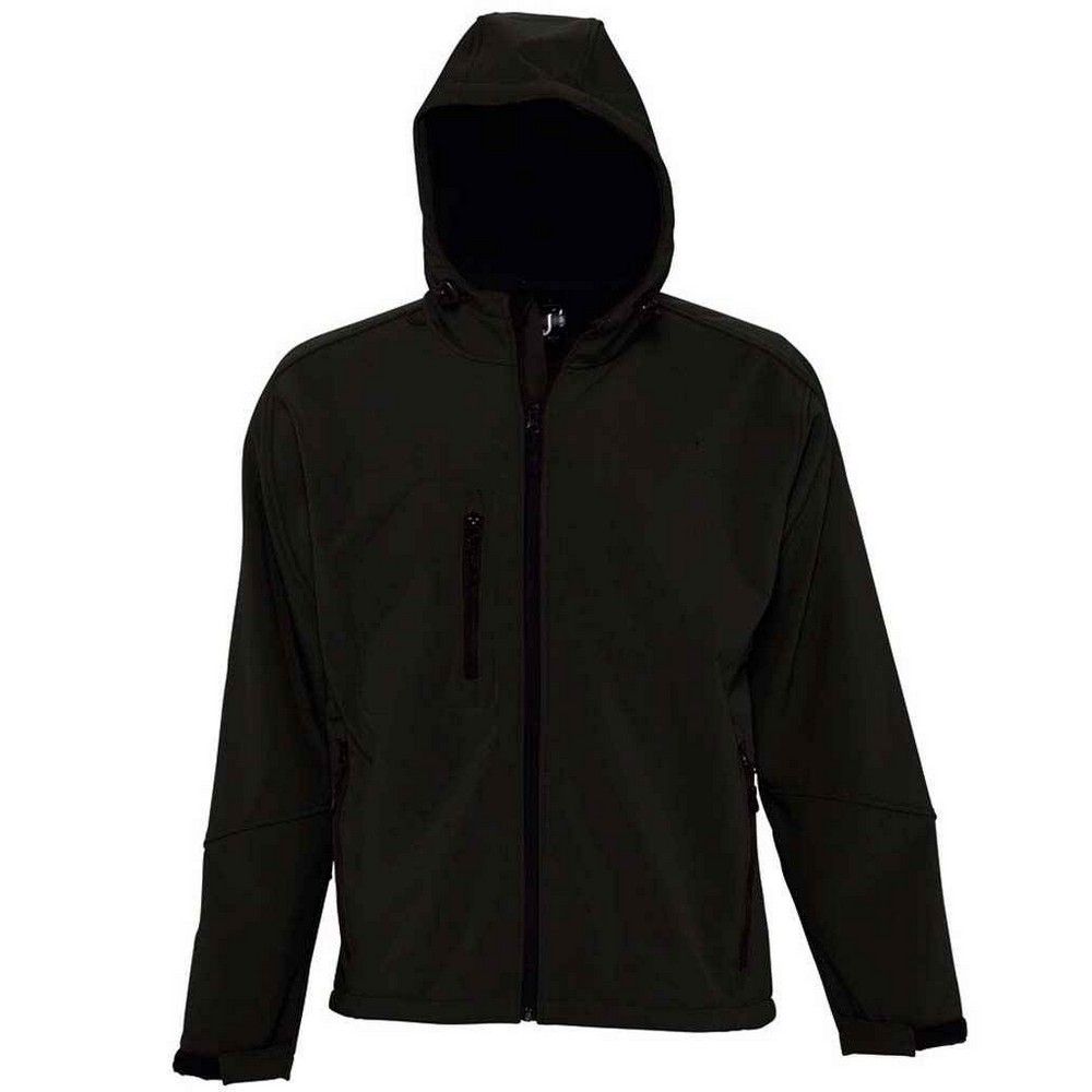 Technische Softshelljacke mit Kapuze