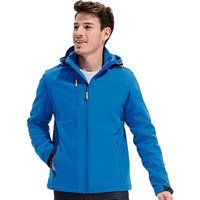 Vielseitige wetterfeste Kapuzen-Softshelljacke