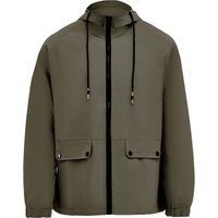 Urbane Utility-Jacke mit Kapuze