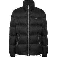 Gesteppter Puffer mit Jacquard-Monogramm